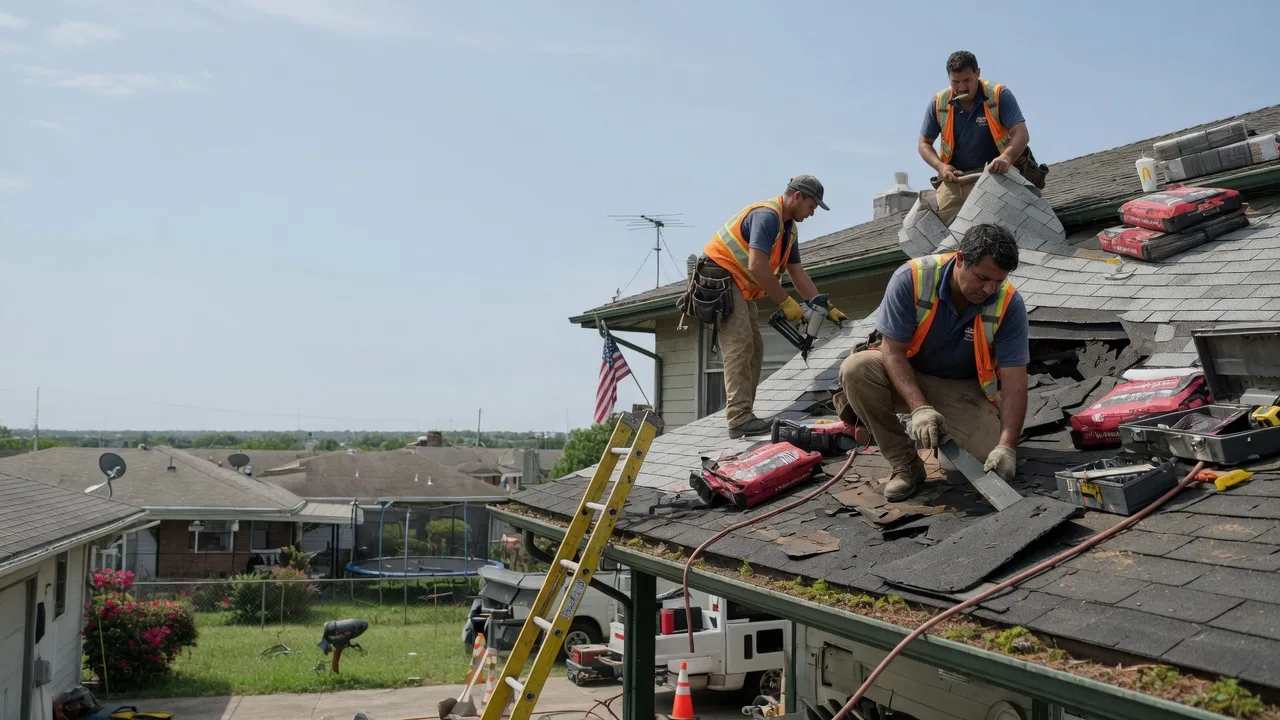 Roof Repair in Woodson, TX near me